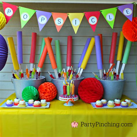 popsicle themed birthday party